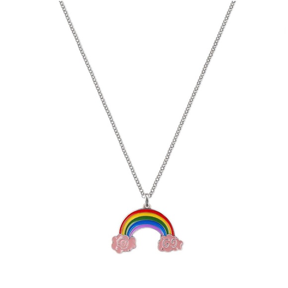 Gucci Other - New Gucci Ghost Rainbow Charm + Free 22" Chain
